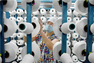 河南孟津县白马纺织集团:产销两旺,呈现良好发展态势